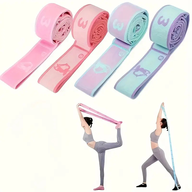 Pilates Yoga For Beginners - Bande de résistance élastique pour débutant,