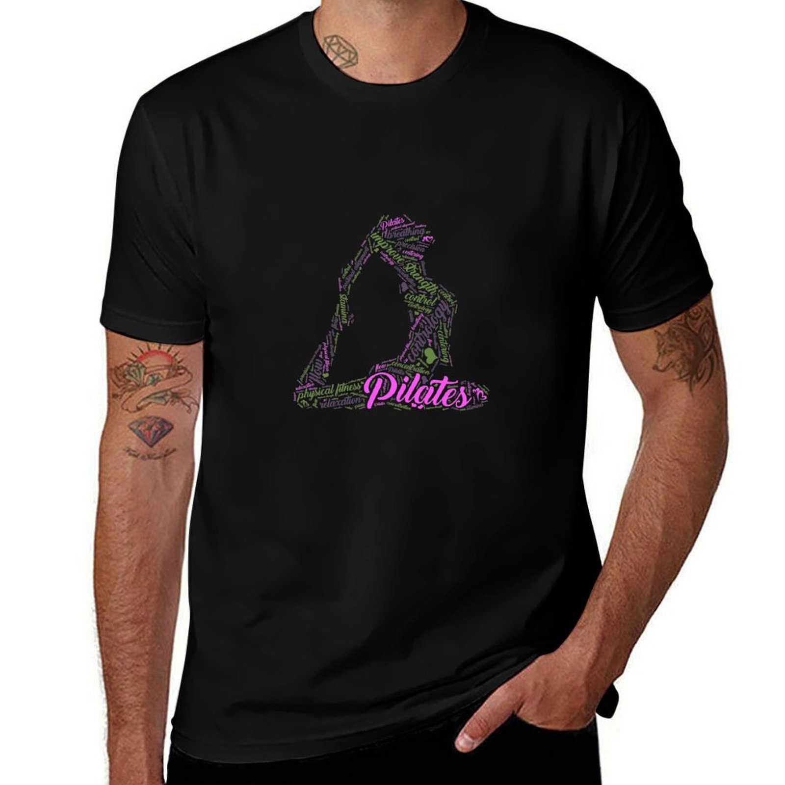 Pilates Yoga Class - T-shirt spécial pour femmes avec motif