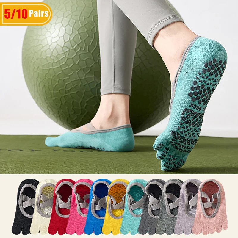 Pilates Is Yoga - 5/10 paires de chaussettes de yoga