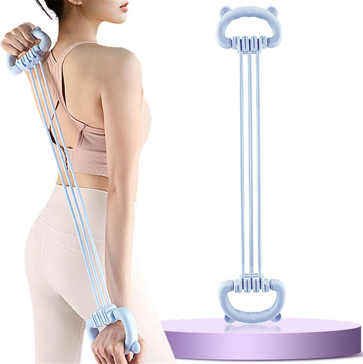 Pilates Yoga Stretching - Bandes de résistance Figure 8 pour