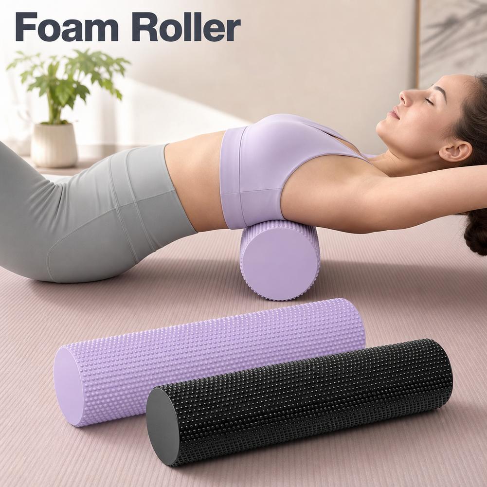 Pilates Yoga Stretching - Rouleau de massage en mousse EVA