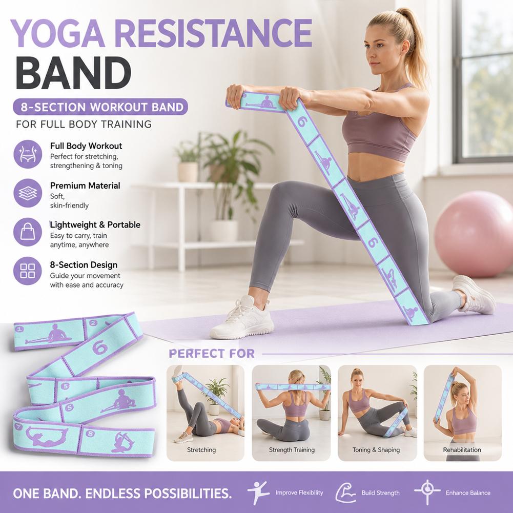 Bande de Résistance Élastique  - Pilates Yoga For Beginners avis et prix