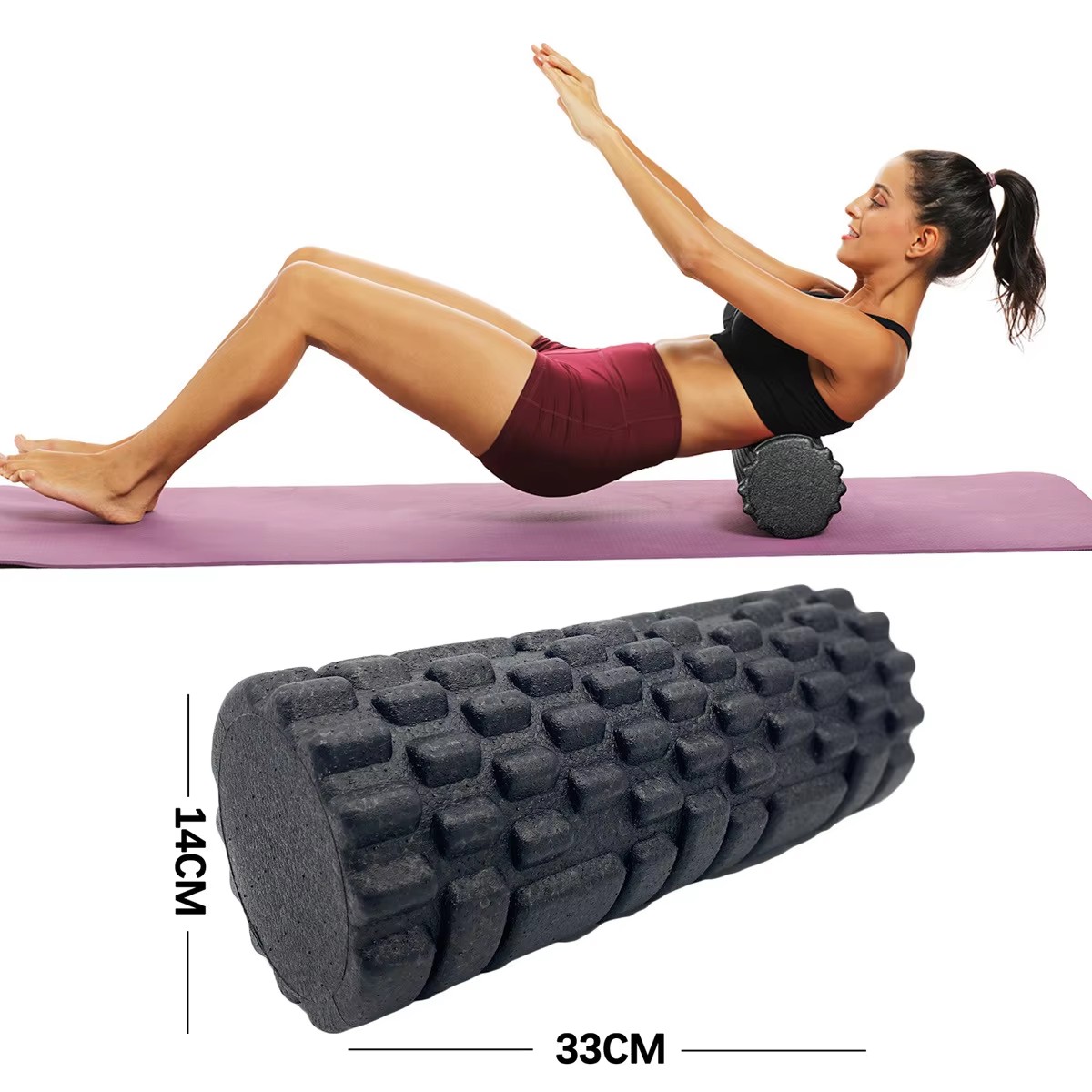 30/33cm Fitness rouleau de mou - Pilates Yoga Body avis et prix
