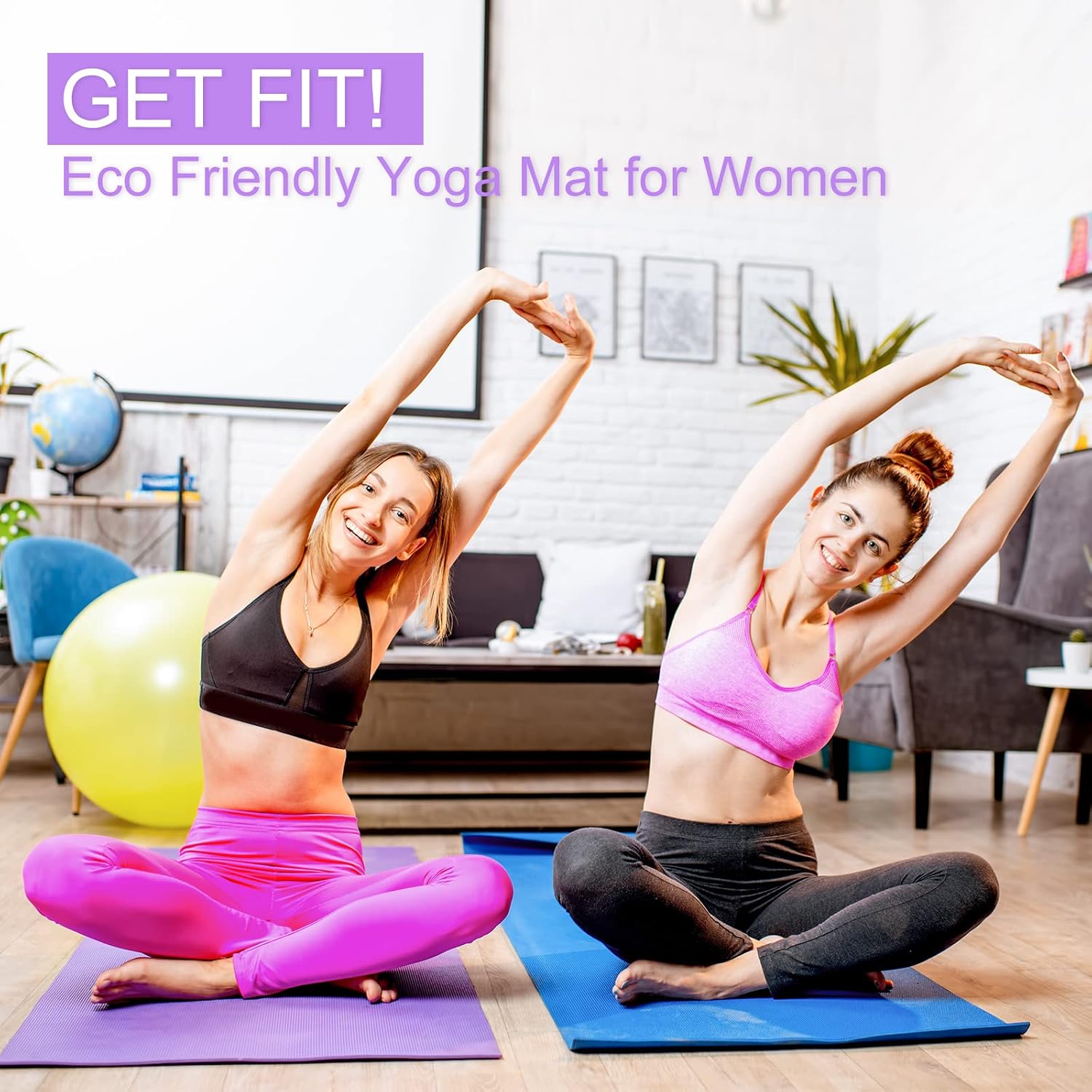 Tapis de yoga fins de 3 mm, ta - Pilates Yoga Class avis et prix