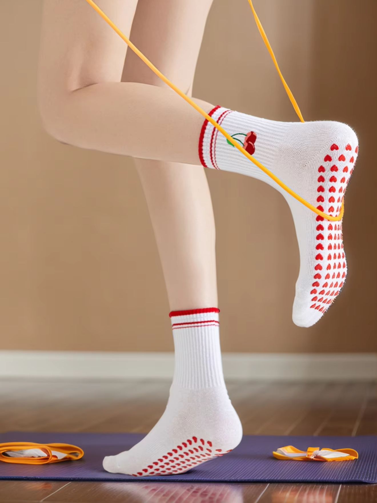 1 paire de chaussettes de yoga - Pilates Is Yoga avis et prix